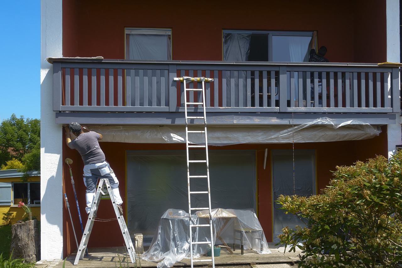 painter, house, foil